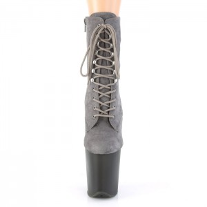 Grey Pleaser Flamingo-1020FST Women's Boots | JI9845032