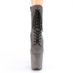 Grey Pleaser Flamingo-1020FS Women's Boots | ZL6804723