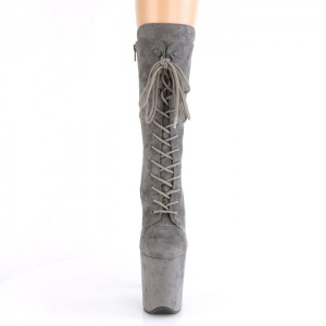 Grey Pleaser Flamingo-1050FS Women's Boots | NJ0847639