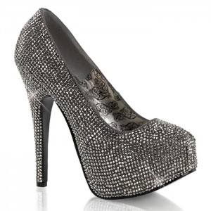 Grey Pleaser Teeze-06R Women's Pumps | TM3082564