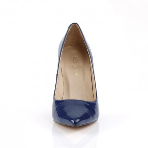 Navy Pleaser Classique-20 Women's Pumps | MS5834701