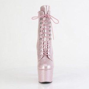 Pink Pleaser Adore-1020GP Women's Boots | ZY9528617