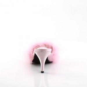 Pink Pleaser Amour-03 Women's Slides | FE1684792