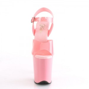 Pink Pleaser Flamingo-808N Women's Sandals | AX1728403