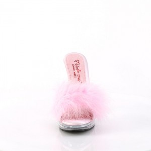 Pink Pleaser Glory-501F-8 Women's Slides | XN1928430