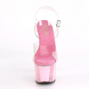 Pink Pleaser Sky-308OF Women's Sandals | UX2068457