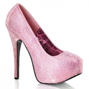 Pink Pleaser Teeze-06R Women's Pumps | IH4237560