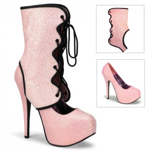 Pink Pleaser Teeze-31G Women's Pumps | LQ8047936