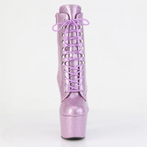 Purple Pleaser Adore-1020GP Women's Boots | HE6851497