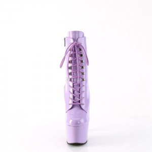 Purple Pleaser Adore-1020 Women's Boots | QY1276958