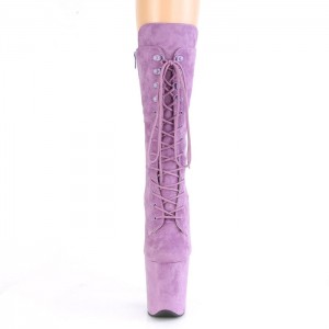 Purple Pleaser Flamingo-1050FS Women's Boots | BD5162407