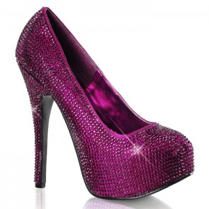 Purple Pleaser Teeze-06R Women's Pumps | QF8213479