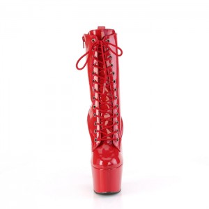 Red Pleaser Adore-1040WR-HG Women's Boots | GD0274593