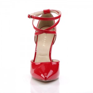 Red Pleaser Amuse-25 Women's D'Orsay | CU5389627