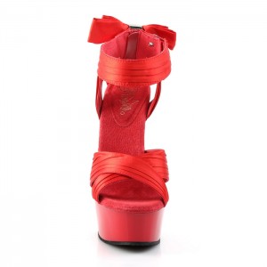 Red Pleaser Delight-668 Women's Sandals | RQ5748963