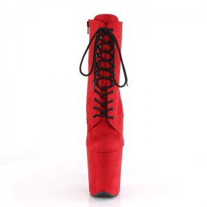 Red Pleaser Flamingo-1020FS Women's Boots | EX8352961