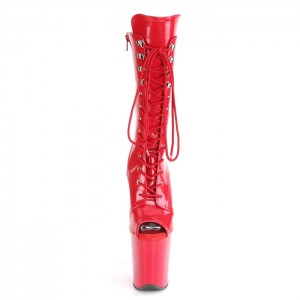 Red Pleaser Flamingo-1051 Women's Boots | JF5749318