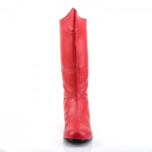 Red Pleaser Hero-100 Women's Boots | UW7685021