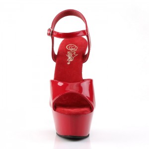 Red Pleaser Kiss-209 Women's Sandals | EN2316095