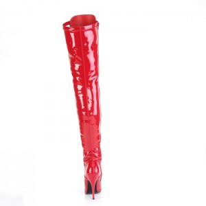 Red Pleaser Seduce-3024 Women's Boots | WV3167029