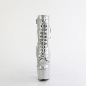 Silver Pleaser Adore-1020GP Women's Boots | EC0453879