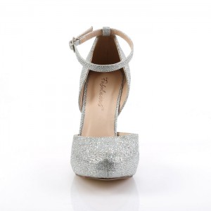 Silver Pleaser Covet-03 Women's D'Orsay | ZX0392561