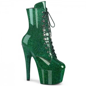 Turquoise / Green Pleaser Adore-1020GP Women's Boots | DQ8671243