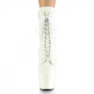 White Pleaser Adore-1020GD Women's Boots | XR0653819