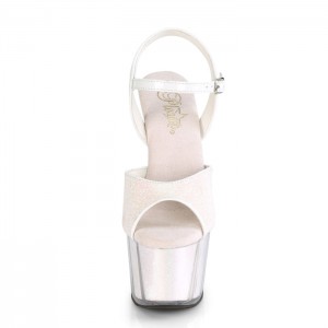 White Pleaser Adore-710G Women's Sandals | RY7059243