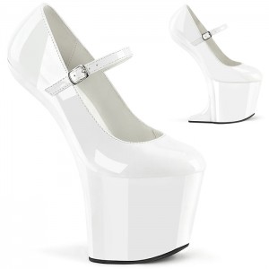 White Pleaser Craze-880 Women's Pumps | WO5274901