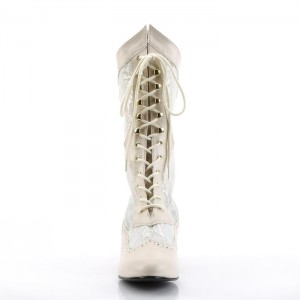 White Pleaser Dame-115 Women's Boots | WL3748215