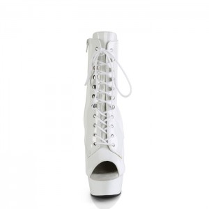 White Pleaser Delight-1021 Women's Boots | FS8956204