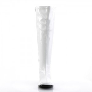 White Pleaser Gogo-300WC Women's Boots | XH7105286