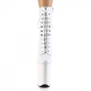 White Pleaser Infinity-1020 Women's Boots | AL6307982