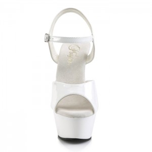 White Pleaser Kiss-209 Women's Sandals | GC9827134