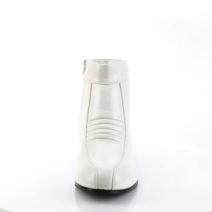 White Pleaser Pimp-50 Women's Boots | PO9840356