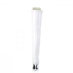 White Pleaser Seduce-3024 Women's Boots | VJ3147902