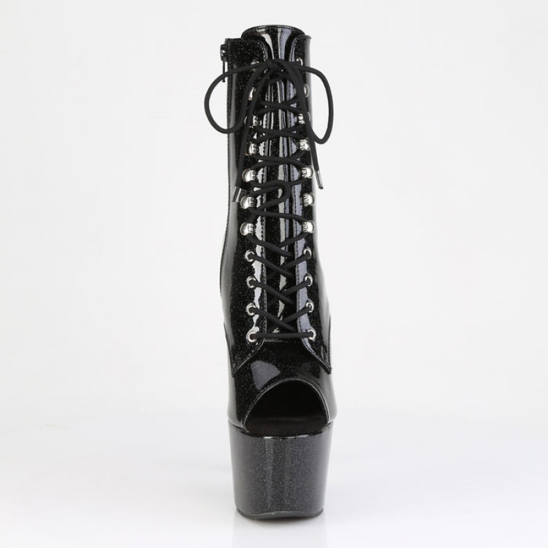 Black Pleaser Adore-1021GP Women\'s Boots | TR1670435