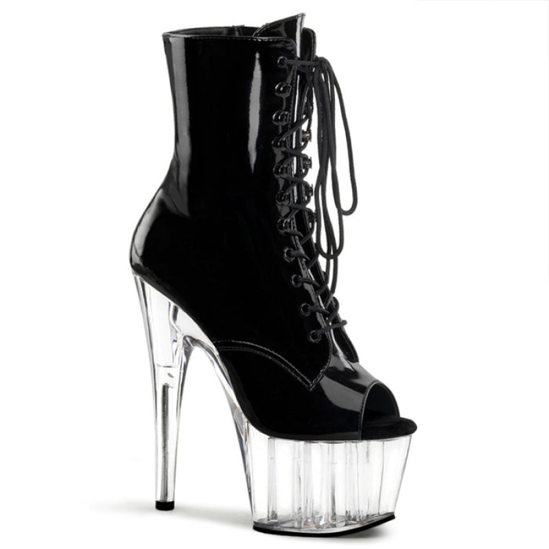 Black Pleaser Adore-1021 Women's Boots | ZC9506184