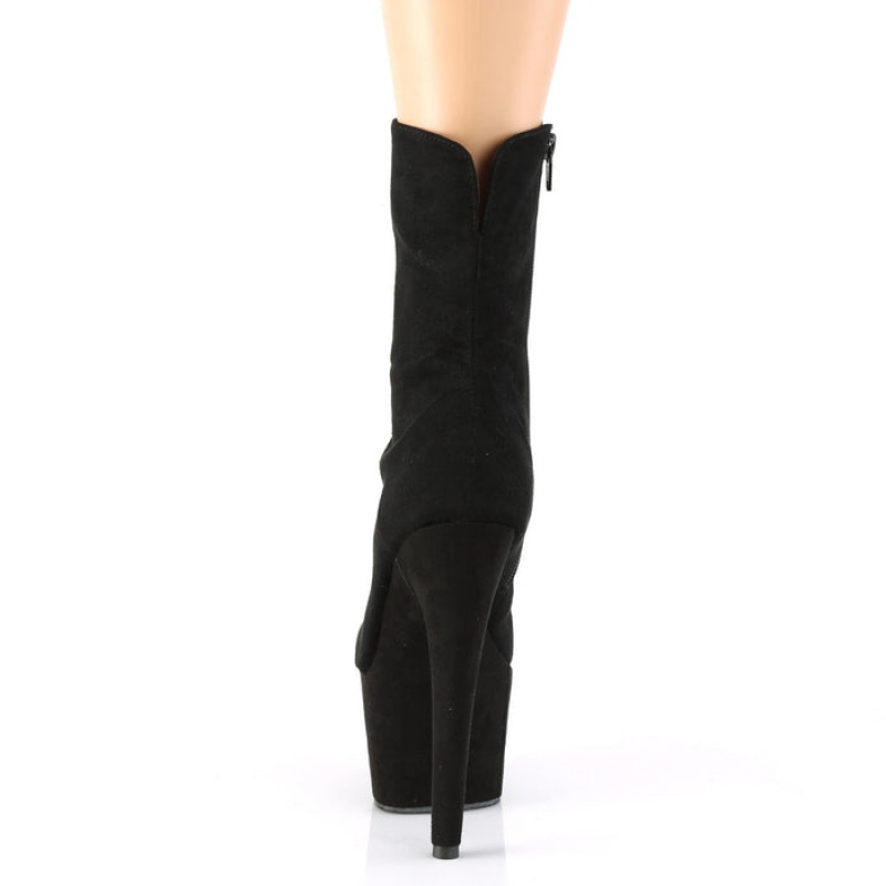 Black Pleaser Adore-1042 Women's Boots | BU8349065