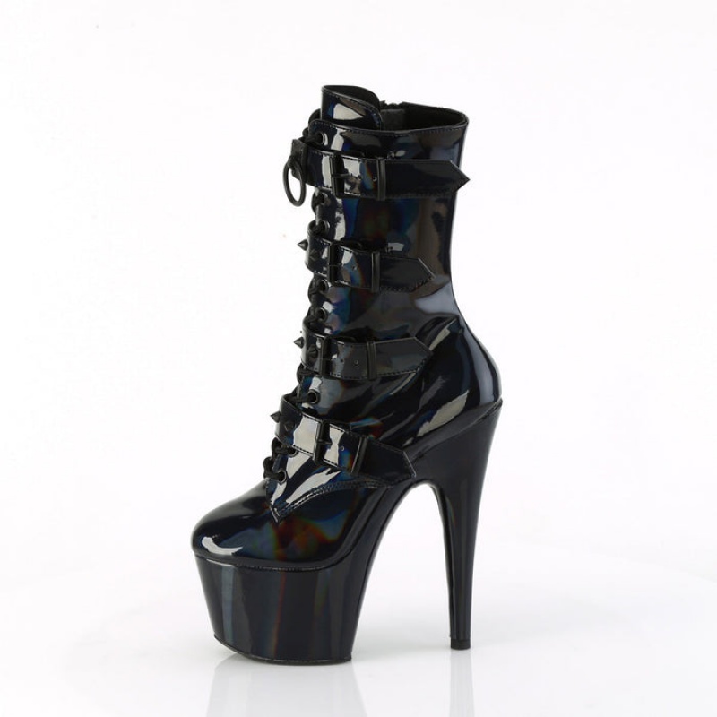 Black Pleaser Adore-1046 Women's Boots | LT8342516