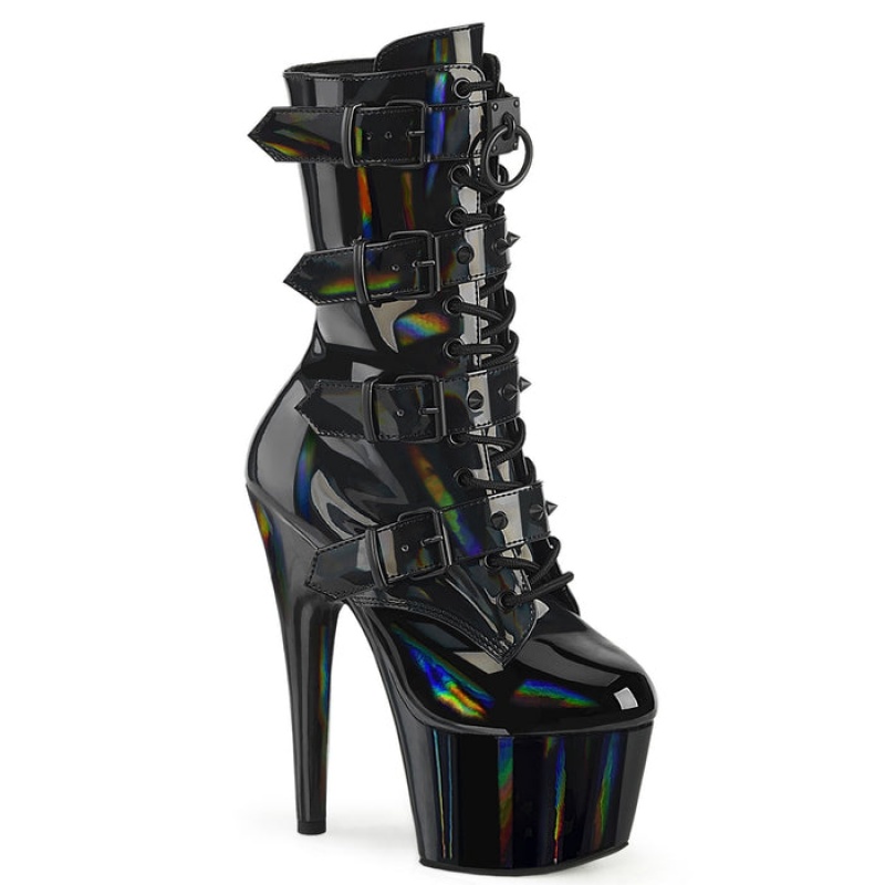 Black Pleaser Adore-1046 Women's Boots | LT8342516