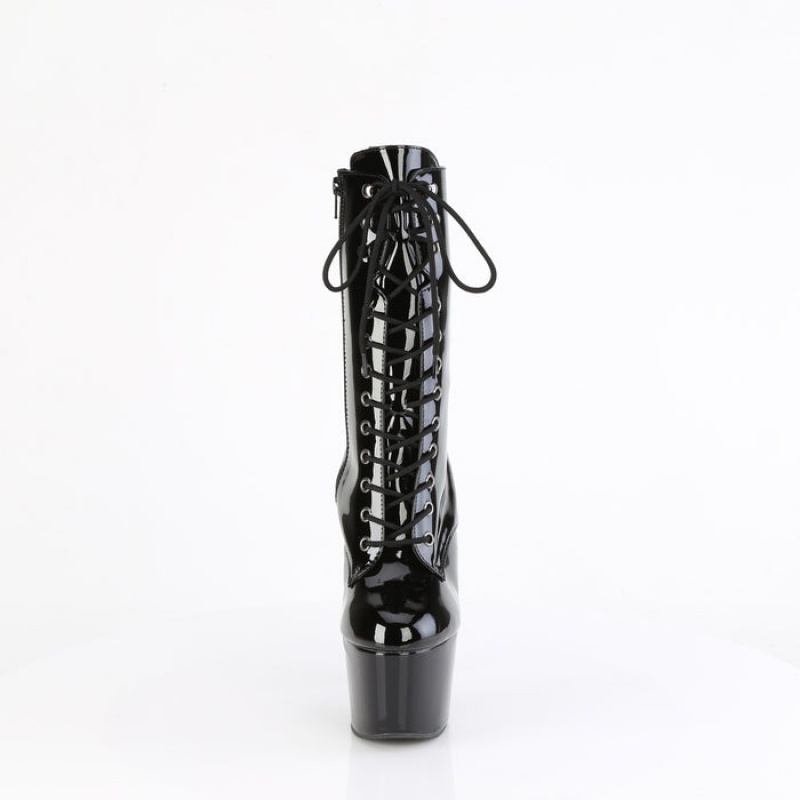 Black Pleaser Adore-1049WR Women's Boots | YO8709651