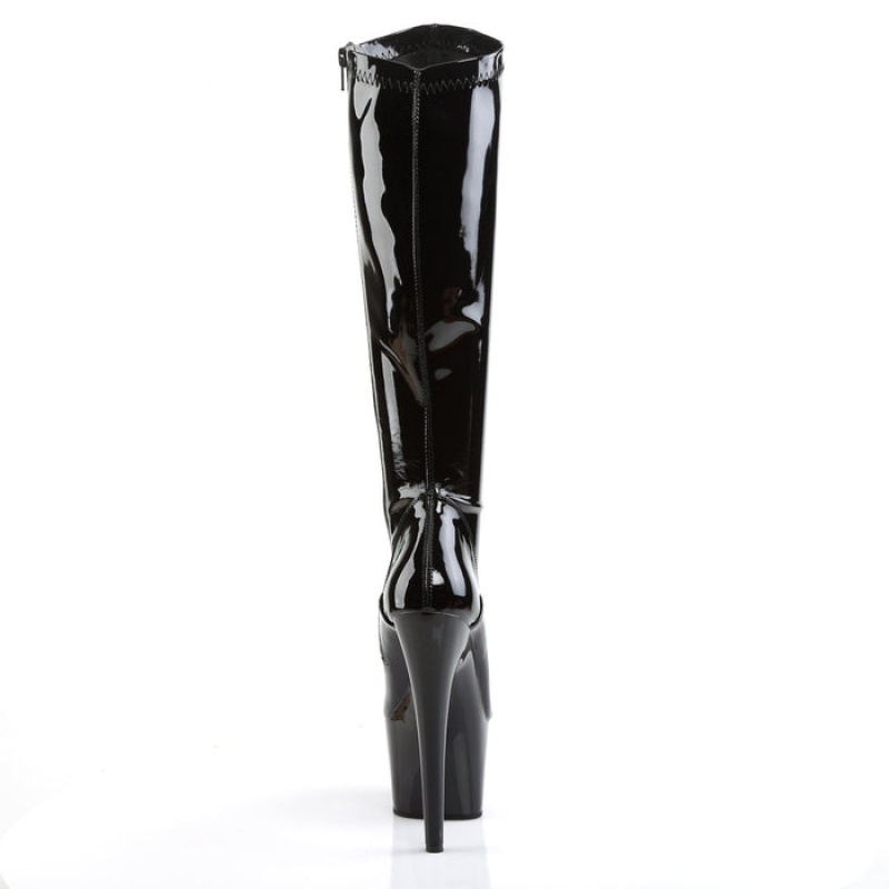 Black Pleaser Adore-2000 Women's Boots | QN0247685