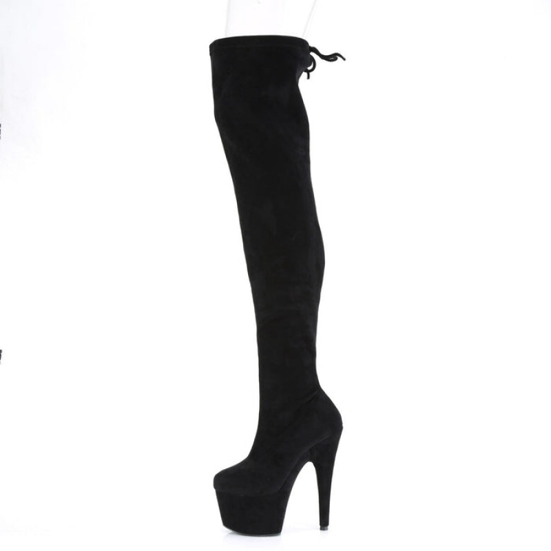 Black Pleaser Adore-3008 Women's Boots | OU3892406