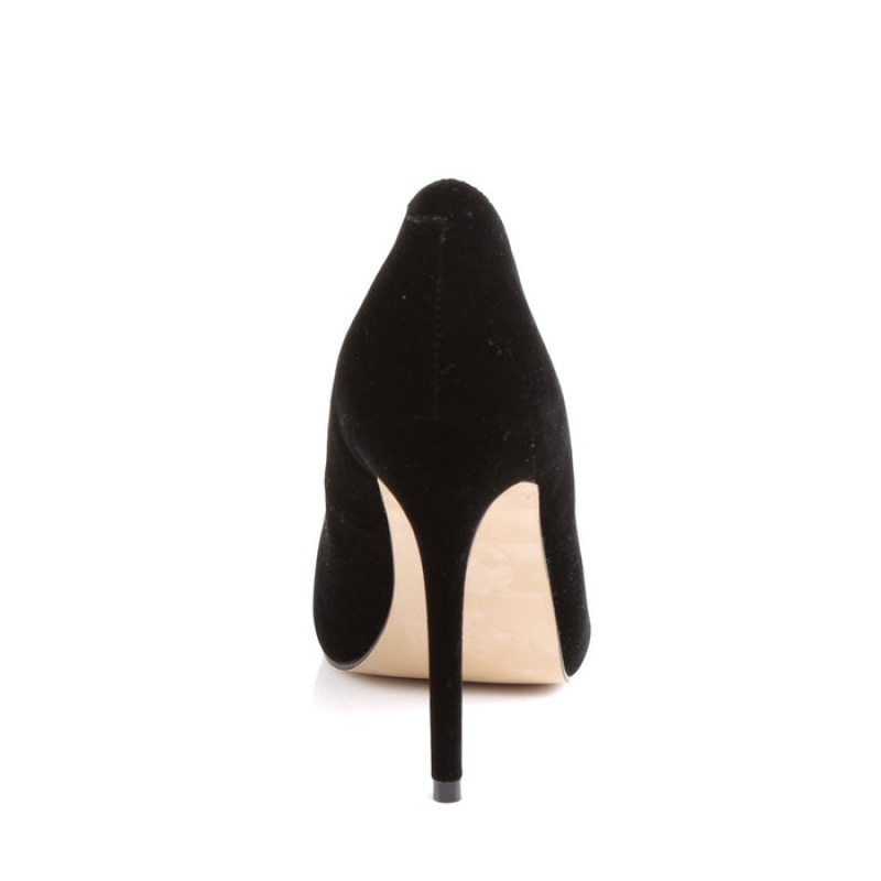 Black Pleaser Amuse-20 Women's Pumps | ZV8967421