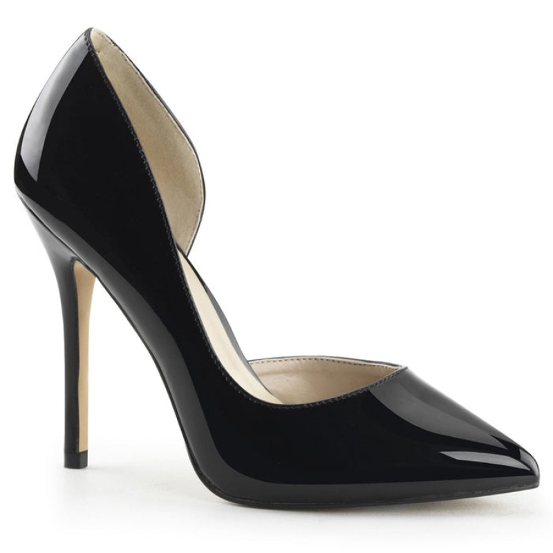 Black Pleaser Amuse-22 Women's D'Orsay | QE4156098