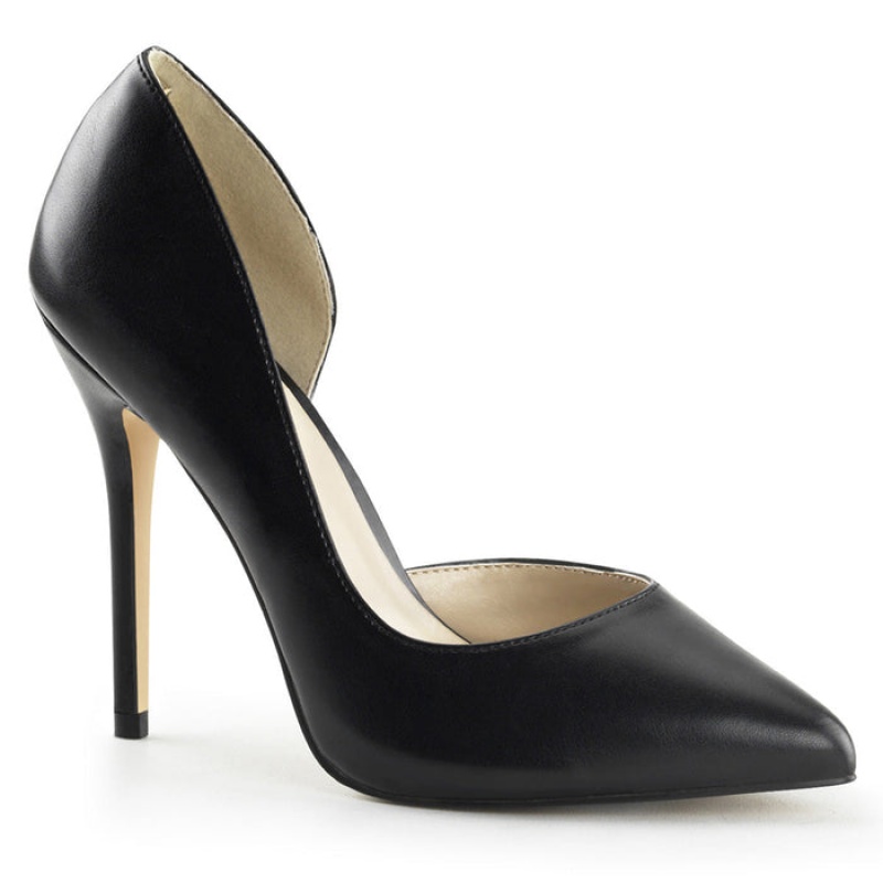 Black Pleaser Amuse-22 Women's D'Orsay | XV4386790