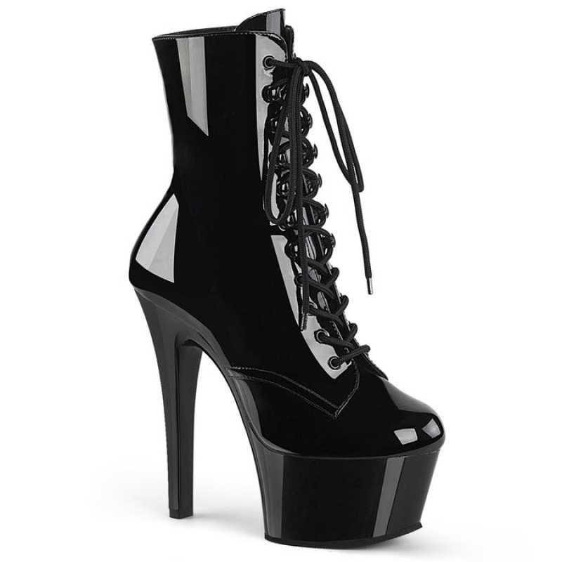 Black Pleaser Aspire-1020 Women's Boots | CV9674380