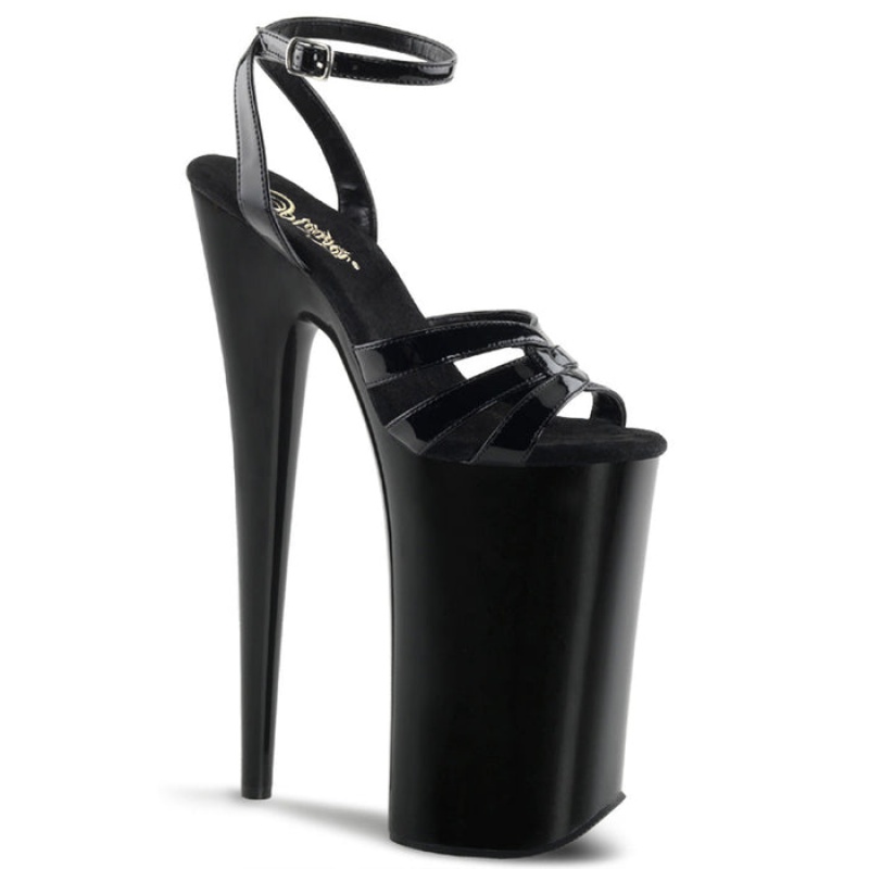 Black Pleaser Beyond-012 Women's Sandals | CH9256830